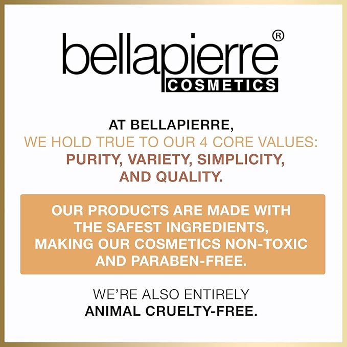 bellapierre Get Started Kit | Includes 2 Mineral Foundations, 1 Blush, & 1 Bronzer | Mineral Makeup Essentials | Non-Toxic and Paraben Free | Oil and Cruelty Free | Long Lasting Formulas – Dark