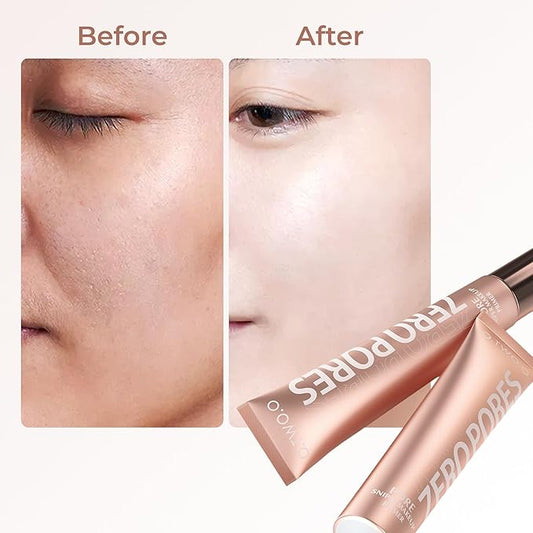 Brighten Glow Vegan Face Primer – Natural, Moisturizing, Waterproof Base for Poreless, Long-Lasting Wear