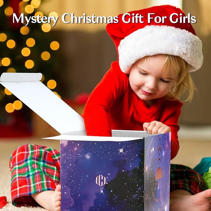 Color Nymph Make up Kit Mystery Boxes, 12PCS Makeup Kits For Christmas Tree Decors, Xmas Gift Makeup Set For Teens Girls Cosmetic Sets Blind Box Includ Eyeshadows Lipstick Mascara Tools etc - Purple