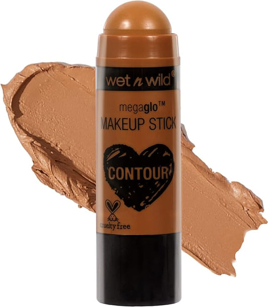 Wet n Wild MegaGlo Makeup Stick Conceal and Contour Brown Call Me Maple, Blush Pink Floral Majority, Where's Walnut? 1.4 Ounce, 3.5 Ounce, 1.1 Ounce, 805, 803, 806