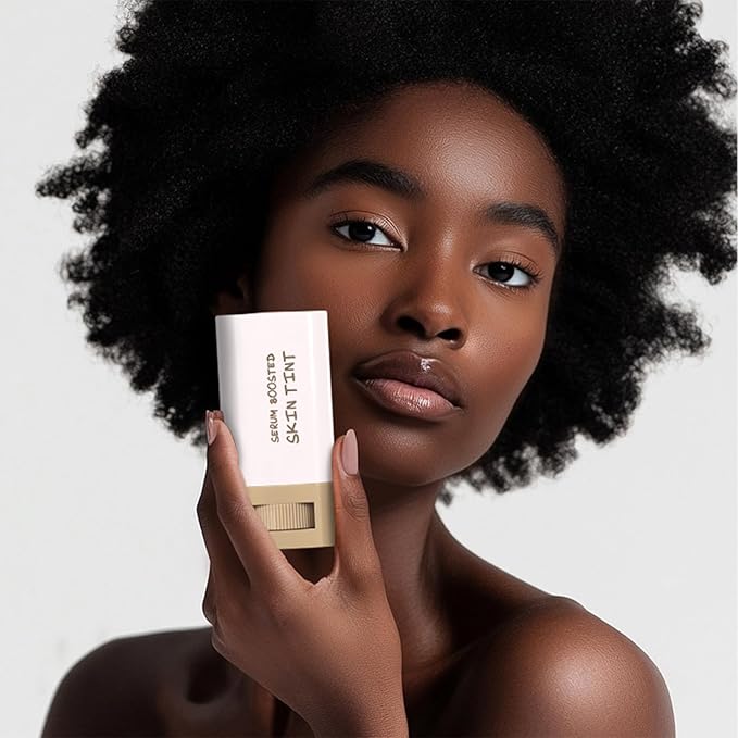 Beauty Balm Serum Boosted Skin Tint, Skin Tint Stick, Perfect for Women & Girls | Foundation Stick Offering Full Coverage, Lightweight, Smooth, Foundation Natural Finish Makeup