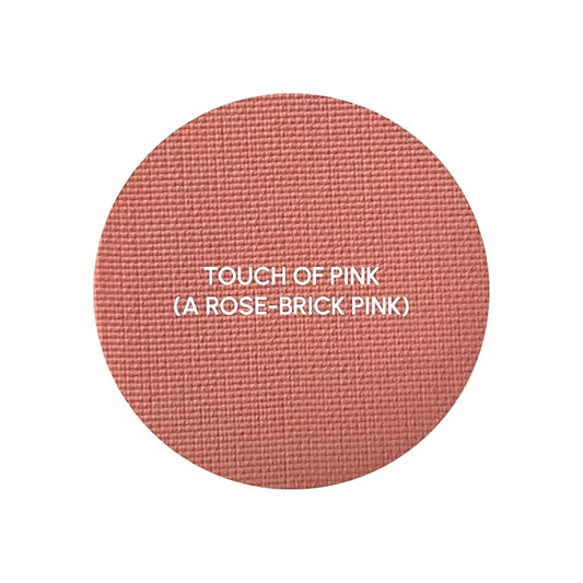 PRIMROSE POWDER BLUSH, Pressed Blush Face Makeup, Buildable Formula, Smooth Finish, Paraben Free, Made in the USA 0.11 oz. (Touch of Pink)