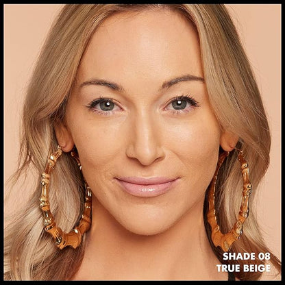 NYX PROFESSIONAL MAKEUP Can't Stop Won't Stop Foundation, 24h Full Coverage Matte Finish - True Beige