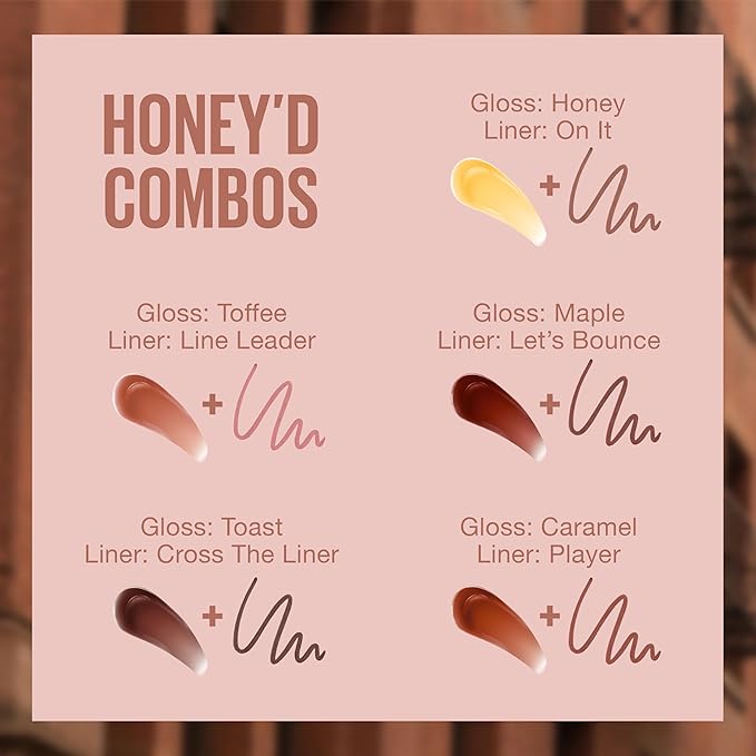 Maybelline Lifter Gloss, Hydrating Honey'd Lip Gloss with Hyaluronic Acid, High Shine for Plumper Looking Lips, Toast, 1 Count