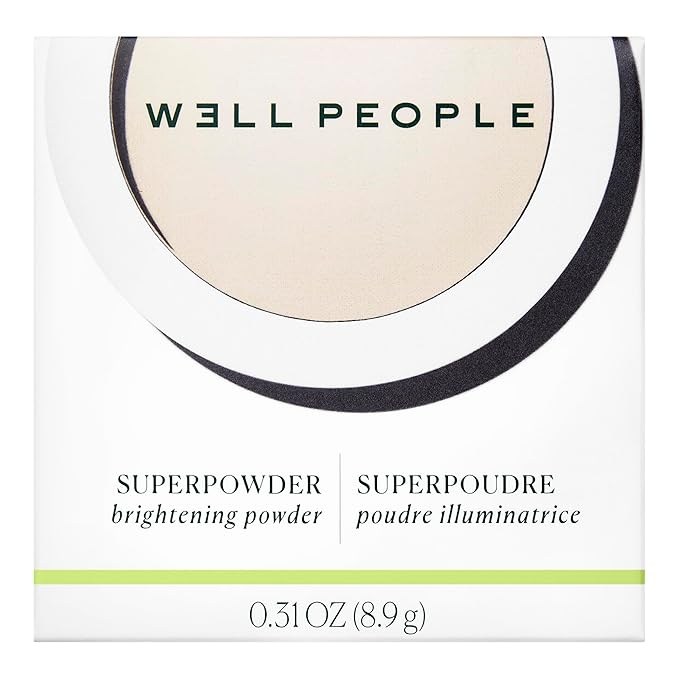 Well People Superpowder Brightening Powder, Baked Setting Powder For a Luminous Complexion, Blurs Imperfections & Smoothes Skin, Vegan & Cruelty-free