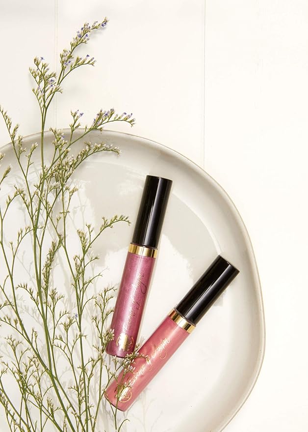 Essence Of Argan Passion Plum Lip Gloss with Moroccan Argan Oil to Moisturize and Plump your Lips – Lip Care to Eliminate Dryness - Passion Plum Matte Effect 0.25oz