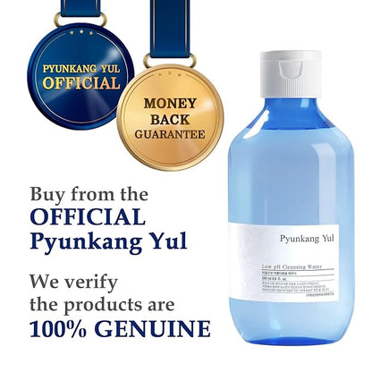 PKY Low pH Facial cleansing washes(water type)Makeup Remover Face Cleanser with Witch Hazel and AHA - Cica, Tea Tree Extract Natural Ingredients Calming Cleanser Ceramide Micellar Water 9.8 Fl Oz