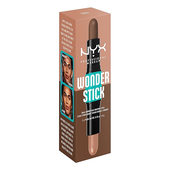 NYX PROFESSIONAL MAKEUP Wonder Stick, Face Shaping & Contouring Stick - Medium