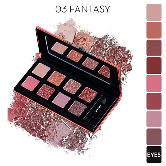 SUGAR Cosmetics Blend The Rules Eyeshadow Palette (03 Fantasy (Mauve)) Long Lasting, Smudge Proof, Paraben Free