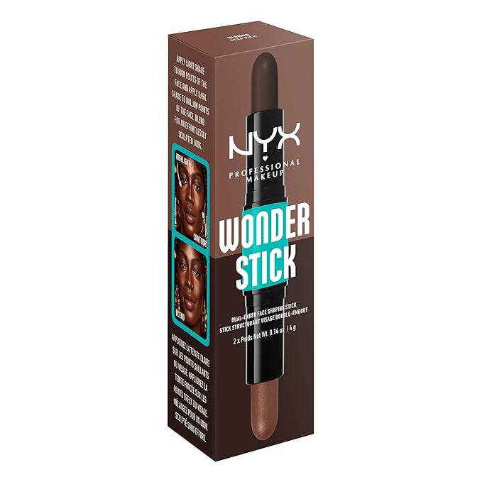 NYX PROFESSIONAL MAKEUP Wonder Stick, Face Shaping & Contouring Stick - Deep Rich