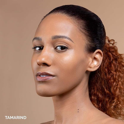 OFIR Skin Satin Medium Coverage Foundation | Lightweight Foundation Makeup with Vegan Formula | Blue Light Protection & Non-Creasing for Long-Lasting Wear | 1 FL OZ (Tamarind - Medium Deep Neutral)