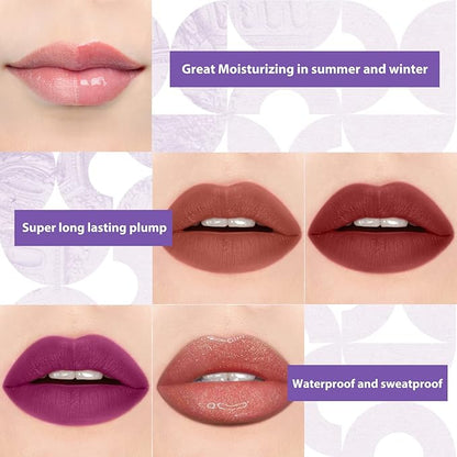 Color Nymph Beginner Makeup Set for Teens, Full Kit with Exquisite Purple Box, Non-Toxic, Includes Eyeshadow Palettes, Mascara, Lipstick, Makeup Set Brushes