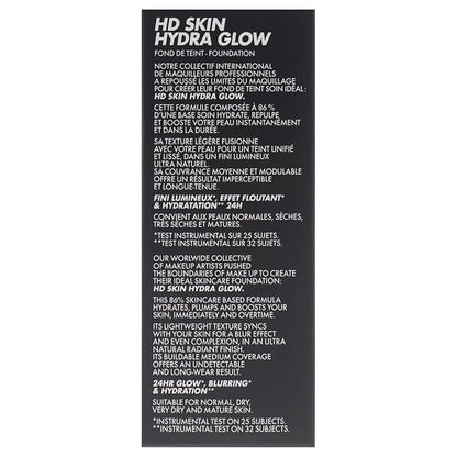 HD Skin Hydra Glow - 2R34 Cool Caramel by Make Up For Ever for Women - 1 oz Foundation