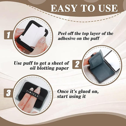 1000pcs Oil Blotting Sheets for Face, Clean and Clear Oil Absorbing Sheets, Oil Blotting Papers for Face(Black)