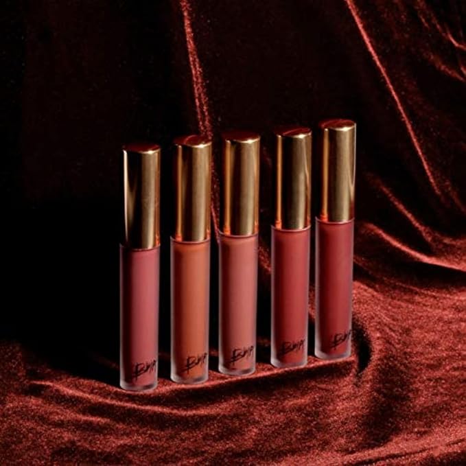 BBIA Last Velvet Lip Tint - Soft & Creamy Matte Finish Lip Stain, Blur Effect with Velvety Texture, Long-Lasting, High Pigment, Lightweight, Non-Drying, Korean Lip Makeup (13 SERIOUS BOSS)