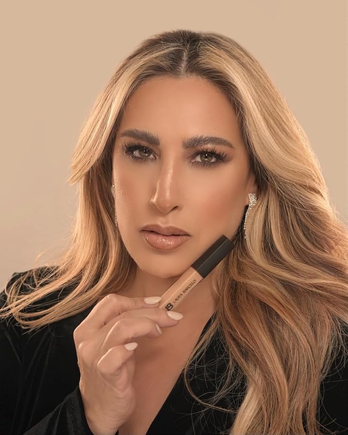 LB HD Liquid Foundation – Makeup Foundation with Hyaluronic Acid, Vitamin E – Hydrating Full Coverage Foundation for Smooth Complexion – Paraben-Free Formula for All Skin Types – Light Porcelain