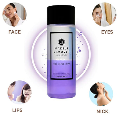 Dual Action Make-Up Remover, 1 Fl Oz (Pack of 1)