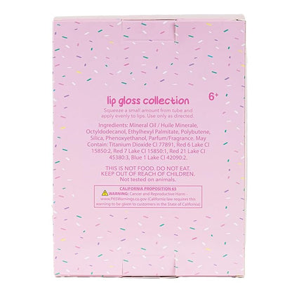 VOTUM Unicorn Lip Gloss Gift Set – 12pcs Assorted Flavors Moisturizing Shimmer Glossy Lip Gloss Squeeze Tubes Party Favor for Kids and Teens (Ages 5+)