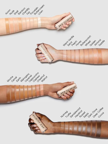 SHEGLAM Skin Magnet High Coverage Foundation Stick Longwear Medium Face Makeup for All Skin Types-Sand