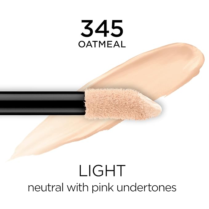 L'Oreal Paris Makeup Infallible Full Wear Waterproof Matte Concealer, Full Coverage, Oatmeal, 0.33 fl. oz.