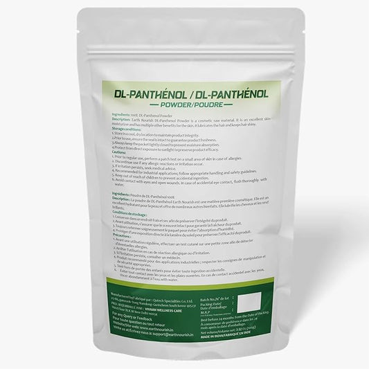 DL-Panthenol Powder 3.52oz / 100g - Provitamin B5 for Hair, Skin & DIY Cosmetics