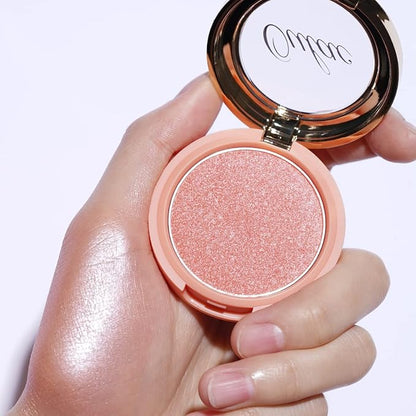 Oulac Soft Blush for Fair Skin, Natural Radiant Look, Daily Makeup Cosmetics