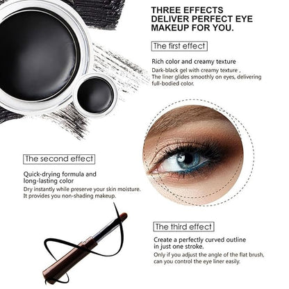 Pure Vie All-in-One Holiday Gift Surprise Makeup Set Essential Starter Bundle Include Eyeshadow Palette Lipstick Concealer Blush Mascara Eyeliner Face Powder Lipgloss Brush - Full Makeup Kit for Women