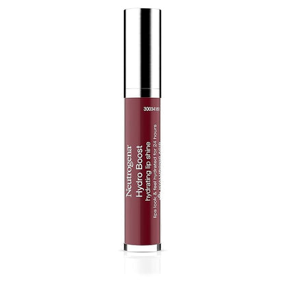 Neutrogena Hydro Boost Moisturizing Lip Gloss, Hydrating Non-Stick and Non-Drying Luminous Tinted Lip Shine with Hyaluronic Acid to Soften and Condition Lips, 70 Velvet Wine, 0.10 oz