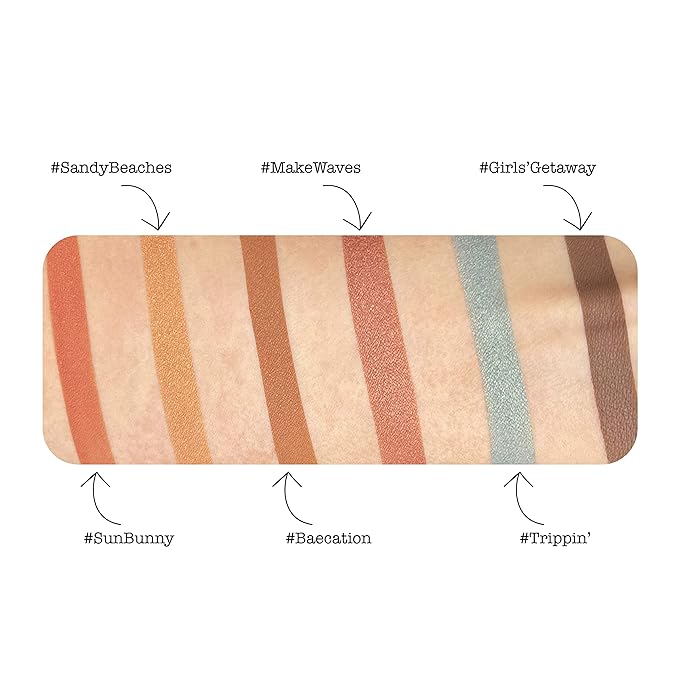theBalm Voyage Gold Coast Face Palette - 0.35 oz