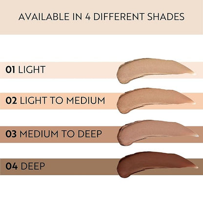 M. Asam Magic Finish Deep Teint Make-Up Mousse (1.01 Fl Oz) – 4in1 Primer, Foundation, Concealer & Powder With Buildable Coverage, Hides Redness And Dark Spots, Vegan, For Deeper Skin Tones