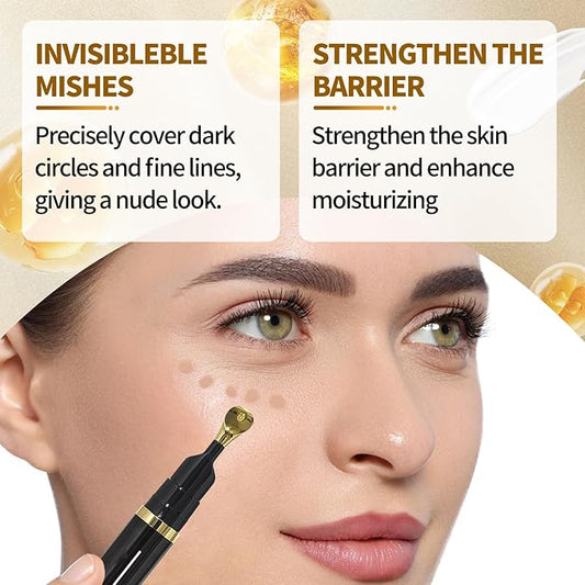 Luminous Eye Corrector SPF 41，Drtmology Luminous Eye Corrector Spf 41，Under Eye Color Corrector for Dark Circles, Anti-Aging Tinted Eye Cream,Hydrating Eye Serum(NATURAL COLOR, A)