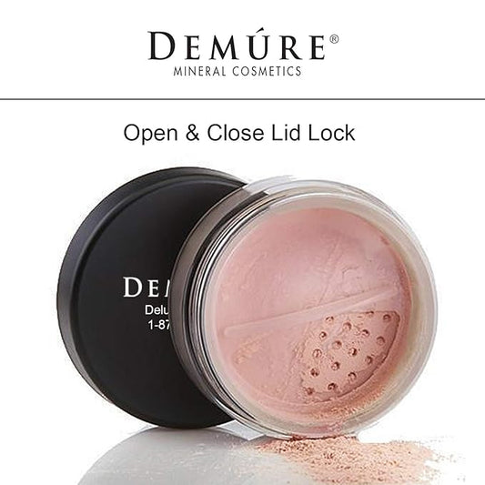 Demure Mineral Make Up Blush, Loose Powder Makeup, Natural Makeup, Blush Makeup, Professional Makeup, Cruelty Free Makeup, Blush Powder By Demure (Pink Fusion)