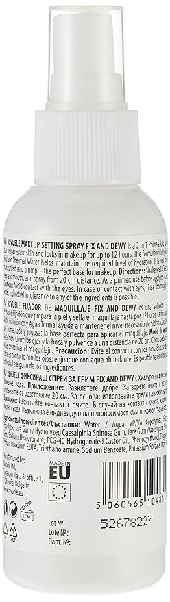 Makeup Setting Spray Fix And Dewy 120ml