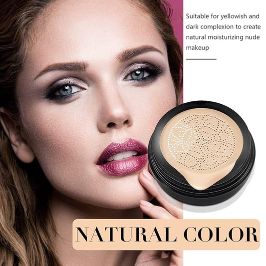 Air Cushion CC Cream, Innovative Concealer Mushroom Head Liquid Foundation, Cover Concealer CC Cream