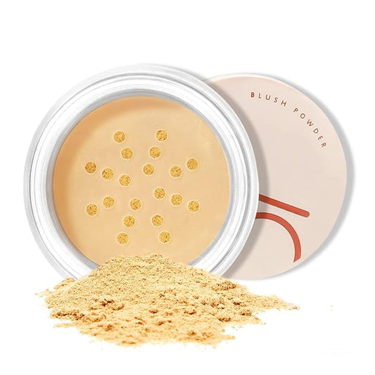 Boobeen Matte Blush Powder - Natural Pink Face Blush for Cheeks, Easily Blends with Satin Matte Look