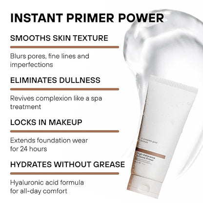 "Hydrating Face Primer Lotion – Minimizes Pores, Controls Oil, Perfect Makeup Base, Smooth Finish, Long-Lasting Effect"