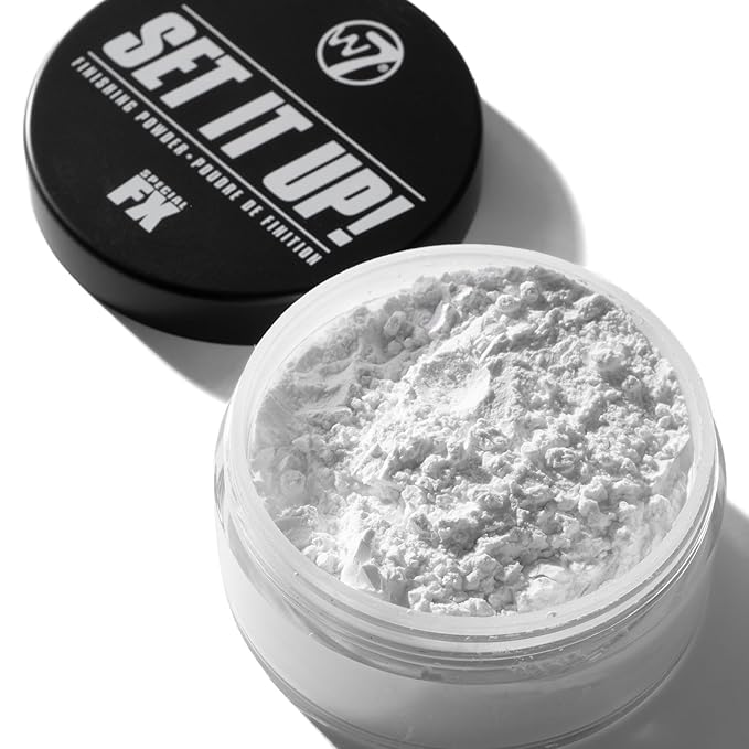 W7 Set It Up Loose Setting Powder - Weightless Translucent Blurring Powder For All Skin Tones - 2 Pack