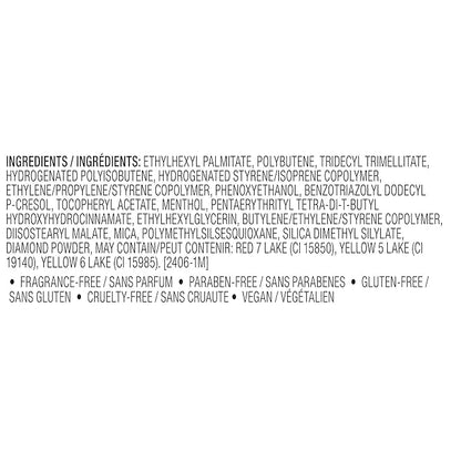 Physicians Formula Mineral Wear Diamond Lip Oil, High-Shine Serum Hybrid with Diamond Dust, Vitamin E, & Mineral Powder, Talc-Free, Cruelty-Free, & Vegan - Pink Diamond