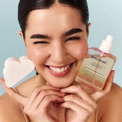 Pore Detox Cleansing Oil – Korean Cleansing Oil Makeup Remover for Face with Cica and Vitamin E (5 fl oz)