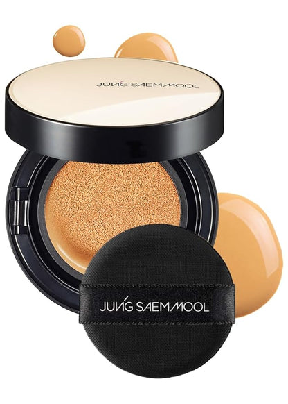 [JUNGSAEMMOOL OFFICIAL] Essential Skin Nuder Cushion (Medium Deep) | Refill Not Included | Natural Finish | Buildable Coverage | Makeup Artist Brand | Cream Foundation