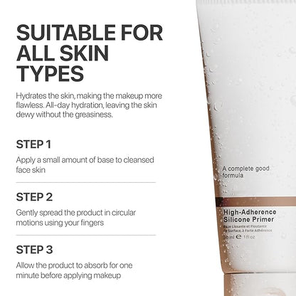 Hydrating Face Primer – Smoothing Makeup Base & Pore Minimizer, Lightweight & Moisturizing, Extends Makeup Wear, Oil Control, for All Skin Types