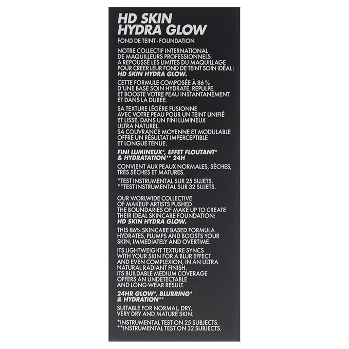 HD Skin Hydra Glow - 2R24 Cool Nude by Make Up For Ever for Women - 1 oz Foundation