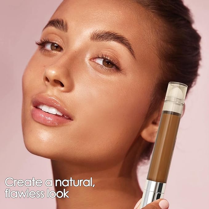 Boobeen Dual Ended Liquid Concealer Stick for Women, Natural Eye Concealer for Dark Circles，Long Lasting Foundation With Full Coverage Makeup