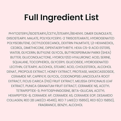 CNP Propolis Jelly Tinted Lipcerin - Cherry Pie, Hydrating Lip Gloss with Manuka Honey & Hyaluronic Acid, Gifts for Women, Korean Skin Care, 0.3 fl.oz.