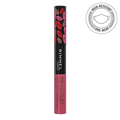 Rimmel Provocalips 16hr Kiss Proof Lip Colour, Flirty Fling (1 Count) (Pack of 3)
