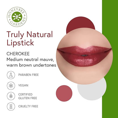 Honeybee Gardens Lip Liner + Lipstick Bundle, Charisma & Cherokee