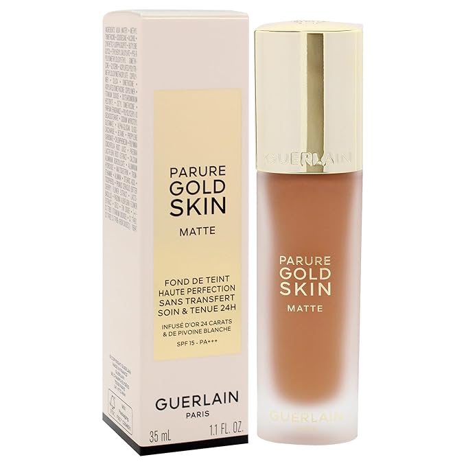 Parure Gold Skin Matte 24H Wear No-Transfer Foundation SPF 15-5N Neutral by Guerlain for Women - 1.1 oz Foundation