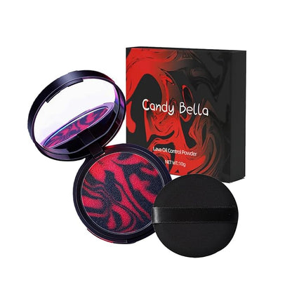 Oil Control Face Pressed Powder,Jelly Pressed Powder Face Makeup Setting Powder,Reduce Pores and Fine lines,Powder Free Delicate and Skin-friendly,Matte Long Lasting Finishing