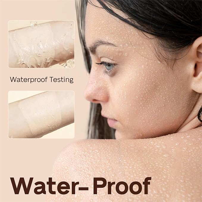 Full Coverage Liquid Foundation - Lightweight & Waterproof Moisturizing Foundation, Oil-Free & Nourishing Formula Concealer for Flawless and Long - Lasting Face Makeup & All Skin Types (#02 Natural)