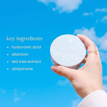 Natural Glow Foundation - Light to Medium Coverage Cushion Foundation with Hyaluronic Acid & Tea Tree Extract - Vegan & Cruelty-Free Cream - K Beauty - 15g/0.52oz - Ivory